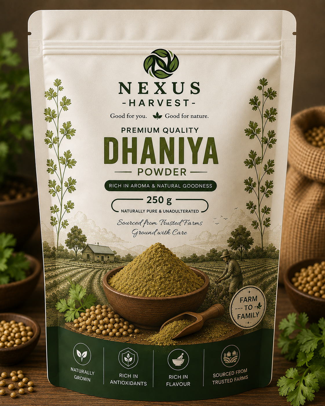 Nexus Harvest Coriander Powder